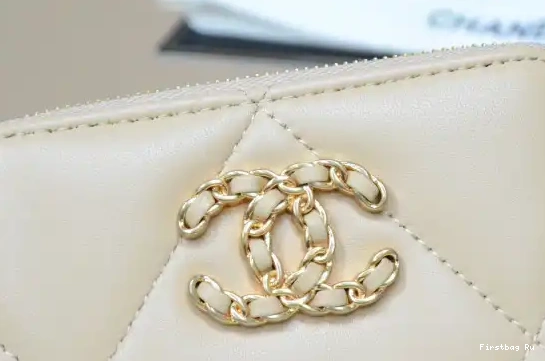Firstbag Ru COIN PURSE CHANEL ZIPPED 19 0629